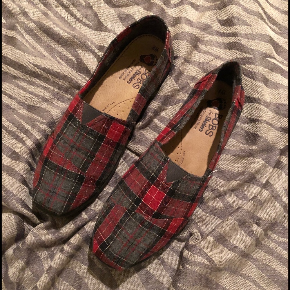 Bob’s flannel shoes